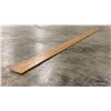 Image 4 : 1 LIFT OF MAHOGANY 356 BASEBOARD/TRIM MOULDING -IMPERIAL VALLEY PRINT FINISH- APPROX 7' LENGTHS
