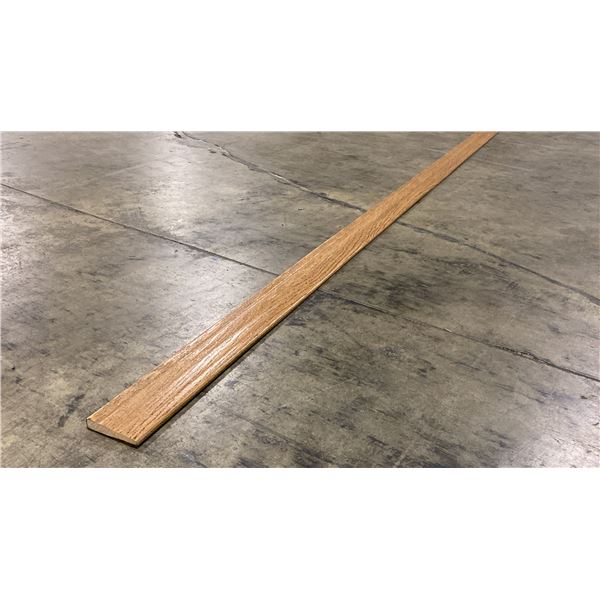 1 LIFT OF MAHOGANY 356 BASEBOARD/TRIM MOULDING -IMPERIAL VALLEY PRINT FINISH- APPROX 7' LENGTHS