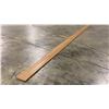 Image 1 : 1 LIFT OF MAHOGANY 356 BASEBOARD/TRIM MOULDING -IMPERIAL VALLEY PRINT FINISH- APPROX 7' LENGTHS