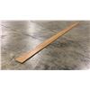 Image 1 : 1 LIFT OF MAHOGANY 356 BASEBOARD/TRIM MOULDING -IMPERIAL VALLEY PRINT FINISH- APPROX 7' LENGTHS