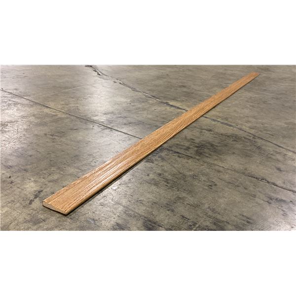 1 LIFT OF MAHOGANY 356 BASEBOARD/TRIM MOULDING -IMPERIAL VALLEY PRINT FINISH- APPROX 7' LENGTHS