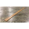 Image 1 : 1 LIFT OF MAHOGANY 356 BASEBOARD/TRIM MOULDING -IMPERIAL VALLEY PRINT FINISH- APPROX 7' LENGTHS