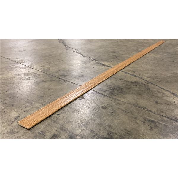 1 LIFT OF MAHOGANY 356 BASEBOARD/TRIM MOULDING -IMPERIAL VALLEY PRINT FINISH- APPROX 7' LENGTHS