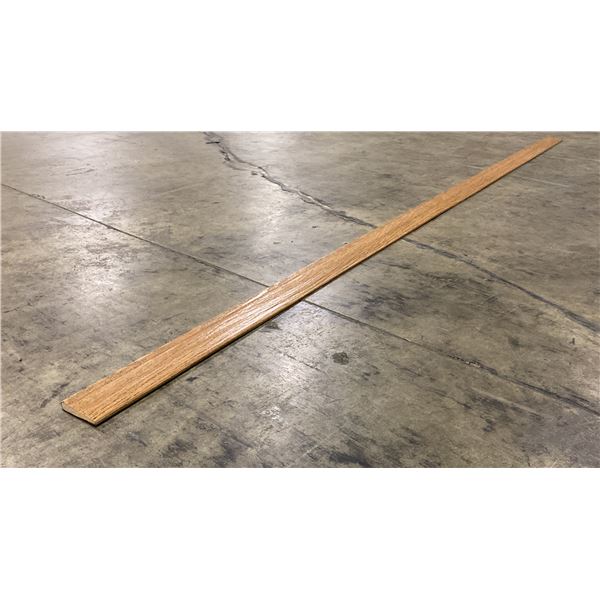 1 LIFT OF MAHOGANY 356 BASEBOARD/TRIM MOULDING -IMPERIAL VALLEY PRINT FINISH- APPROX 7' LENGTHS