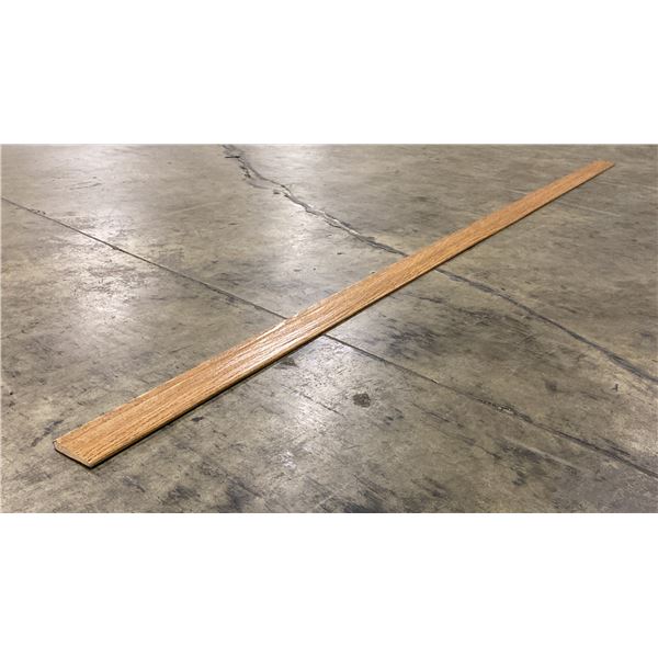 1 LIFT OF MAHOGANY 356 BASEBOARD/TRIM MOULDING -IMPERIAL VALLEY PRINT FINISH- APPROX 7' LENGTHS