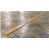 Image 1 : 1 LIFT OF MAHOGANY 356 BASEBOARD/TRIM MOULDING -IMPERIAL VALLEY PRINT FINISH- APPROX 7' LENGTHS
