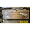 Image 3 : 1 LIFT OF MAHOGANY 356 BASEBOARD/TRIM MOULDING -IMPERIAL VALLEY PRINT FINISH- APPROX 7' LENGTHS
