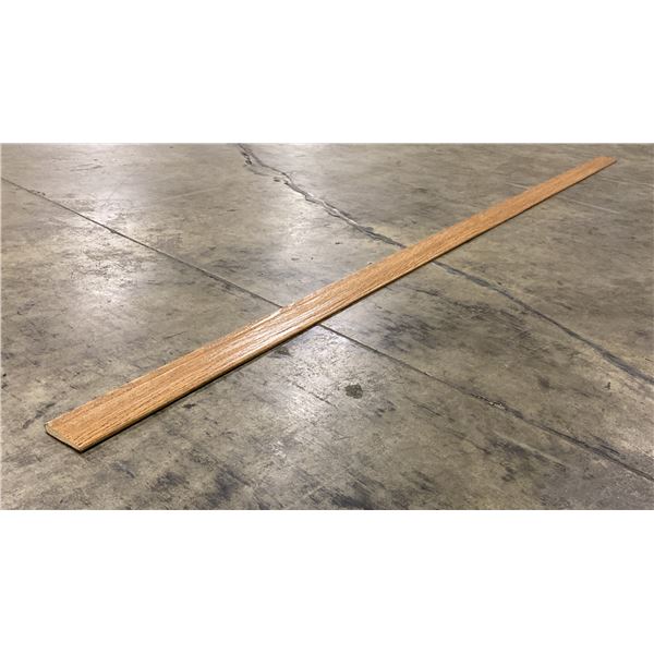 1 LIFT OF MAHOGANY 356 BASEBOARD/TRIM MOULDING -IMPERIAL VALLEY PRINT FINISH- APPROX 7' LENGTHS