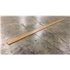 Image 1 : 1 LIFT OF MAHOGANY 356 BASEBOARD/TRIM MOULDING -IMPERIAL VALLEY PRINT FINISH- APPROX 7' LENGTHS