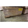 Image 3 : 1 LIFT OF MAHOGANY 356 BASEBOARD/TRIM MOULDING -IMPERIAL VALLEY PRINT FINISH- APPROX 7' LENGTHS