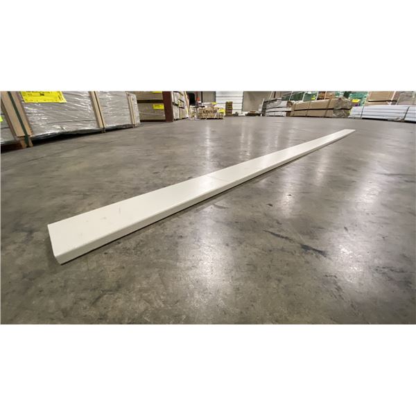 1 LIFT OF MDF BASEBOARD/TRIM MOULDING WITH GREY FINISH- APPROX 87" LENGTHS, 2,074 FEET TOTAL