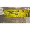 Image 4 : 1 LIFT OF MDF BASEBOARD/TRIM MOULDING WITH WHITE FINISH- APPROX 90" LENGTHS