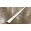 Image 1 : 1 LIFT OF MDF BASEBOARD/TRIM MOULDING WITH WHITE FINISH- APPROX 90" LENGTHS  2,700 FT TOTAL