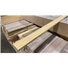 Image 2 : 1 LIFT OF MAHOGANY TRIM MOULDING WITH EMBOSSED WOOD MAPLE FINISH- APPROX 7' LENGTHS