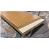 Image 4 : 1 LIFT OF MDF BASEBOARD/TRIM MOULDING WITH EASTERN ASH FINISH- APPROX 82" LENGTHS