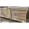 Image 4 : 1 LIFT OF MDF BASEBOARD MOULDING/TRIM WITH COASTAL HEMLOCK FINISH, NON EMBOSSED APPROX 84" LENGTHS