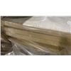 Image 3 : 1 LIFT OF BASEBOARD MOULDING MAPLE EMBOSSED WOOD FINISH APPROX 16' LENGTHS, 180 FT TOTAL