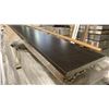 Image 3 : 1 LIFT OF BASEBOARD MOULDING ESPRESSO NON-EMBOSSED WOOD FINISH APPROX 16' LENGTHS , 352 FT TOTAL