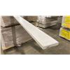 Image 4 : 1 LIFT OF BASEBOARD MOULDING WITH PAINTED BRITE WHITE FINISH APPROX 16' LENGTHS, 1,536 FT TOTAL