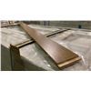 Image 3 : 1 LIFT OF MAHOGANY FLAT JAMB WITH EMBOSSED WOOD VALLEY PRINT MENOCINO FINISH APPROX 82" LENGTHS,
