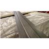 Image 3 : 1 LIFT OF BASEBOARD/TRIM MOULDING WITH EMBOSSED WOOD SLATE GREY FINISH- APPROX 82" LENGTHS,