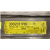 Image 4 : 1 LIFT OF BASEBOARD/TRIM MOULDING WITH EMBOSSED WOOD SLATE GREY FINISH- APPROX 82" LENGTHS,