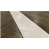 Image 4 : 1 LIFT OF BASEBOARD/TRIM MOULDING WITH EMBOSSED WOOD BRITE WHITE FINISH- APPROX 82" LENGTHS,