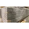 Image 2 : 1 LIFT OF TRIM MOULDING WITH EMBOSSED WOOD SLATE GREY - APPROX 82" LENGTHS, 3,192 FT TOTAL