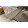 Image 3 : 1 LIFT OF TRIM MOULDING WITH EMBOSSED WOOD SLATE GREY - APPROX 82" LENGTHS, 3,192 FT TOTAL