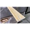 Image 4 : 1 LIFT OF TRIM MOULDING WITH EMBOSSED WOOD SLATE GREY - APPROX 82" LENGTHS, 3,192 FT TOTAL