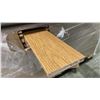 Image 2 : 1 LIFT OF FLAT JAMB WITH EMBOSSED WOOD IMPERIAL VALLEY PRINT FINISH APPROX 82' LENGTHS,
