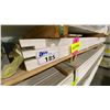 Image 4 : 1 LIFT OF BASEBOARD MOULDING/TRIM PRIMED WHITE FINISH APPROX 7' LENGTHS, 95 FT TOTAL