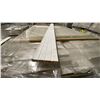 Image 5 : 1 LIFT OF FLAT JAMB EMBOSSED WOOD WHITE FINISH- APPROX 81" LENGTHS,