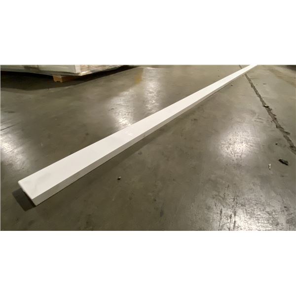 1 LIFT OF BASEBOARD/TRIM MOULDING WITH PRIMED WHITE FINISH APPROX 97" LENGTHS, 3,016 FT TOTAL