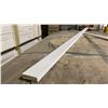 Image 3 : 1 LIFT OF BASEBOARD/TRIM MOULDING WITH PRIMED WHITE FINISH APPROX 97" LENGTHS, 3,016 FT TOTAL