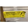 Image 5 : 1 LIFT OF BASEBOARD/TRIM MOULDING WITH PRIMED WHITE FINISH APPROX 97" LENGTHS, 3,016 FT TOTAL