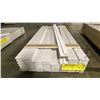 Image 1 : 1 LIFT OF PAINTED WHITE DOOR JAMB PLANKS APPROX 83.5" LENGTHS