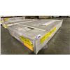 Image 1 : 1 LIFT OF FLAT JAMB EMBOSSED WOOD WHITE FINISH- APPROX 38.5" LENGTHS, 112 PCS