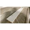Image 3 : 1 LIFT OF FLAT JAMB EMBOSSED WOOD WHITE FINISH- APPROX 38.5" LENGTHS, 112 PCS