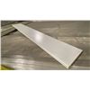 Image 4 : 1 LIFT OF FLAT JAMB EMBOSSED WOOD WHITE FINISH- APPROX 38.5" LENGTHS, 112 PCS
