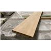 Image 4 : 1 LIFT OF DOOR JAMB MOULDING WITH RAW NATURAL OAK CLEAR FINISH APPROX 7' LENGTHS, 2,520 FT TOTAL