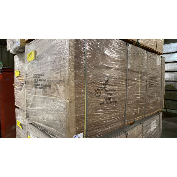1 LIFT OF DOOR JAMB MOULDING WITH RAW NATURAL OAK CLEAR FINISH APPROX 7' LENGTHS, 3,528 FT TOTAL