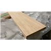 Image 4 : 1 LIFT OF DOOR JAMB MOULDING WITH RAW NATURAL OAK CLEAR FINISH APPROX 7' LENGTHS, 3,528 FT TOTAL