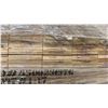 Image 2 : 1 LIFT OF DOOR JAMB MOULDING WITH RAW NATURAL OAK CLEAR FINISH APPROX 7' LENGTHS, 3,528 FT TOTAL
