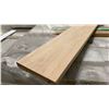 Image 4 : 1 LIFT OF DOOR JAMB MOULDING WITH RAW NATURAL OAK CLEAR FINISH APPROX 7' LENGTHS, 3,528 FT TOTAL