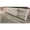 Image 1 : 1 LIFT OF PREFABRICATED WHITE EC DOOR JAMB 81" X 4-9 16" APPROX 180 PCS