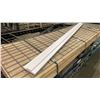 Image 4 : 1 LIFT OF PREFABRICATED WHITE EC DOOR JAMB 81" X 4-9 16" APPROX 180 PCS