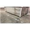Image 1 : 1 LIFT OF PREFABRICATED WHITE EC DOOR JAMB 81" X 4-9 16" APPROX 180 PCS