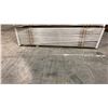 Image 2 : 1 LIFT OF PREFABRICATED WHITE EC DOOR JAMB 81" X 4-9 16" APPROX 180 PCS