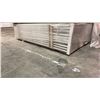 Image 1 : 1 LIFT OF PREFABRICATED WHITE EC DOOR JAMB 81" X 4-9 16" APPROX 180 PCS